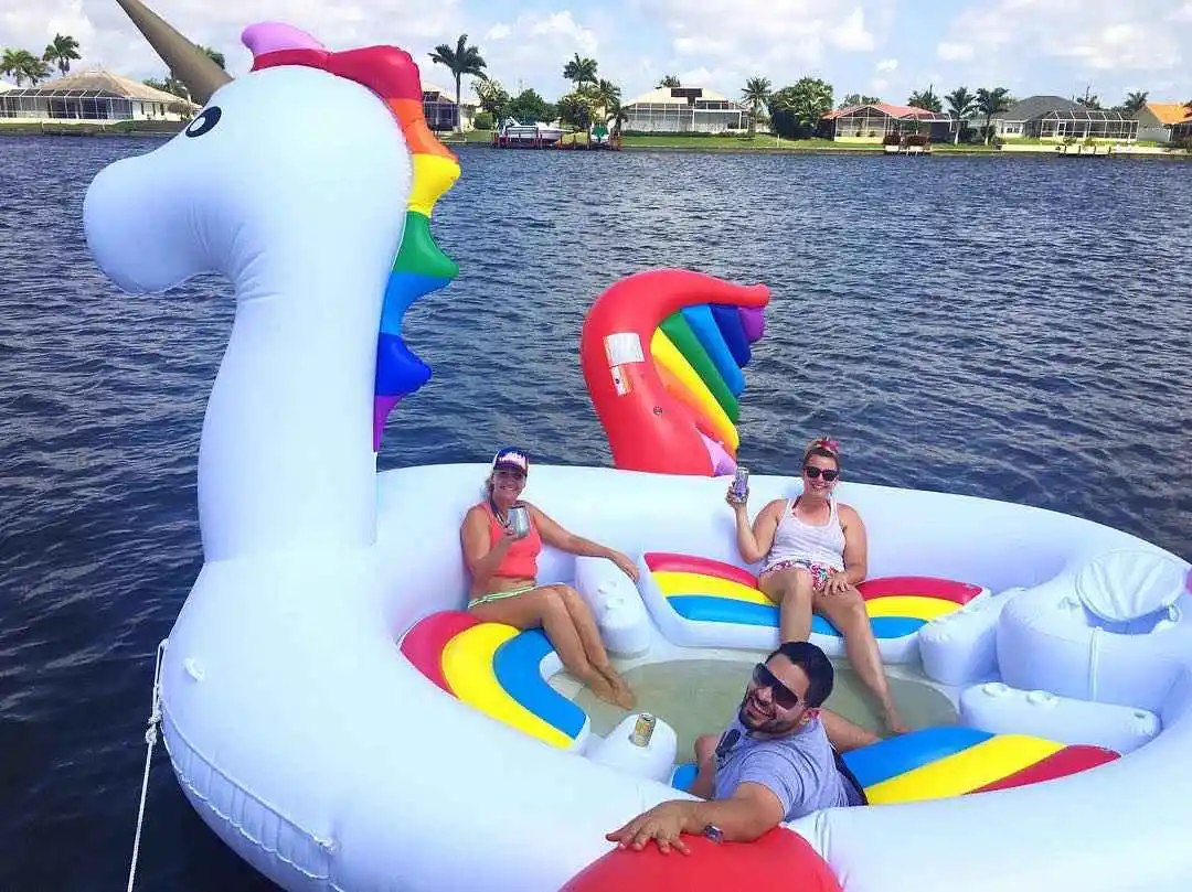 extra large unicorn float