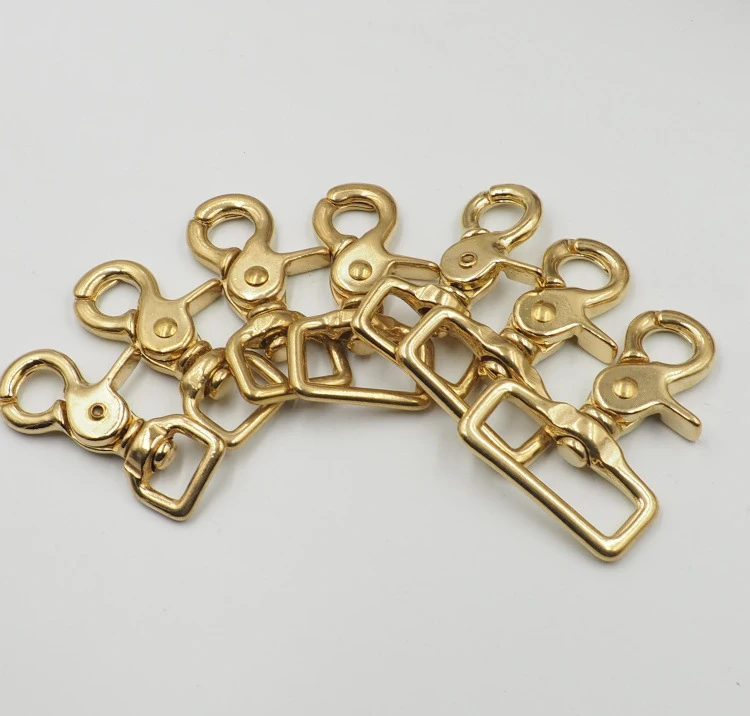 

14mm 17mm 20mm 25mm 32mm 38mm inner size solid brass key buckle,carabine hook,dog buckle