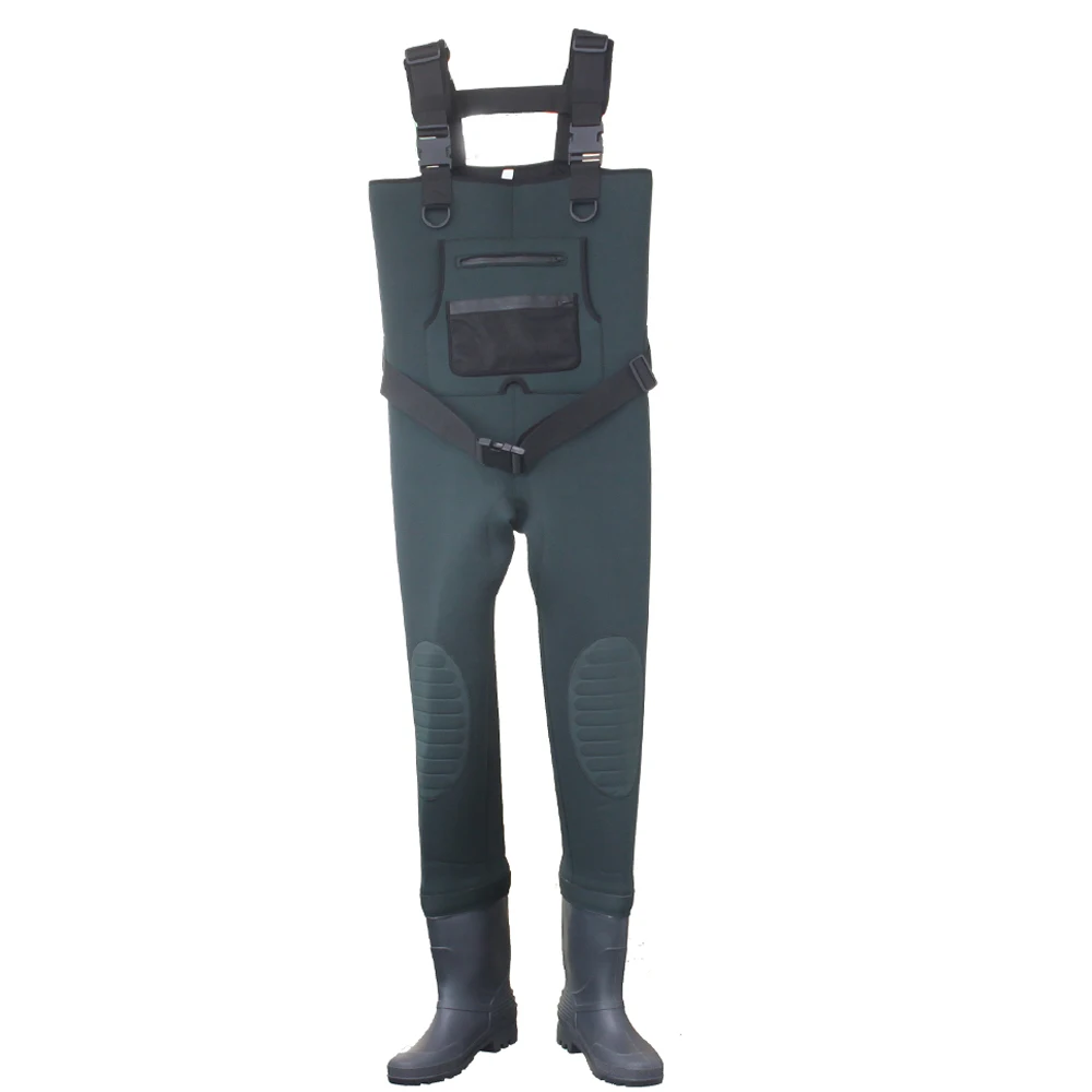 
Hotsales 100% waterproof neoprene fishing chest wader fishing boots chest wader 