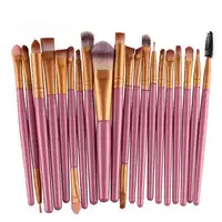 

Amazon Hot 20 Piece Makeup Brush Cosmetic 3d Brushes Eyeshadow Eyeliner Blush Make Up Brushes