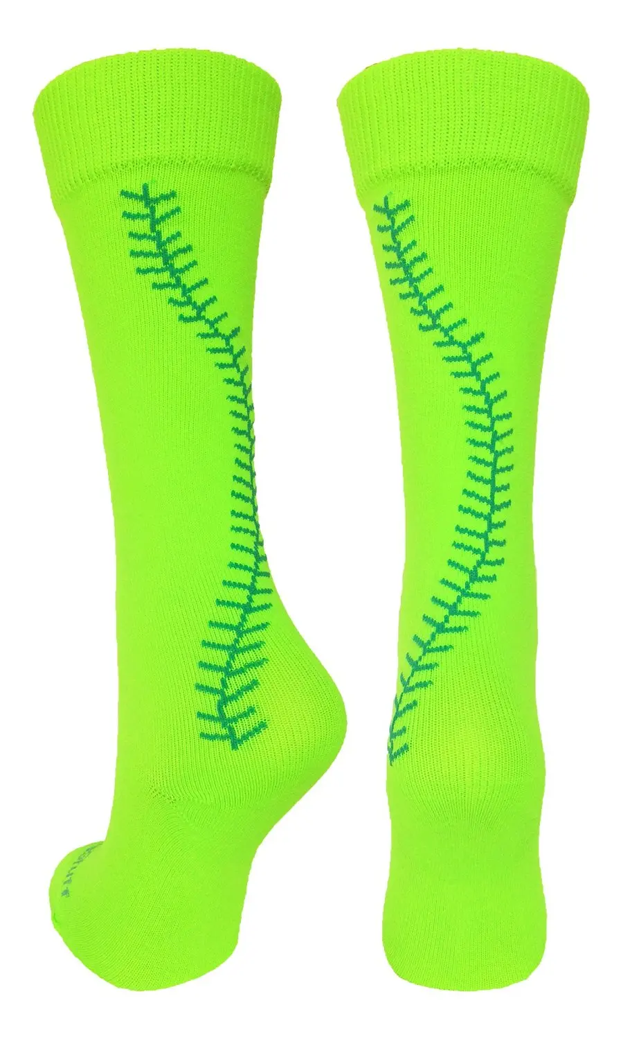 Electric blue softball socks