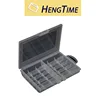 Customized Color Clear 8 Compartments Plastic Folding Tool Box For Battery Packing