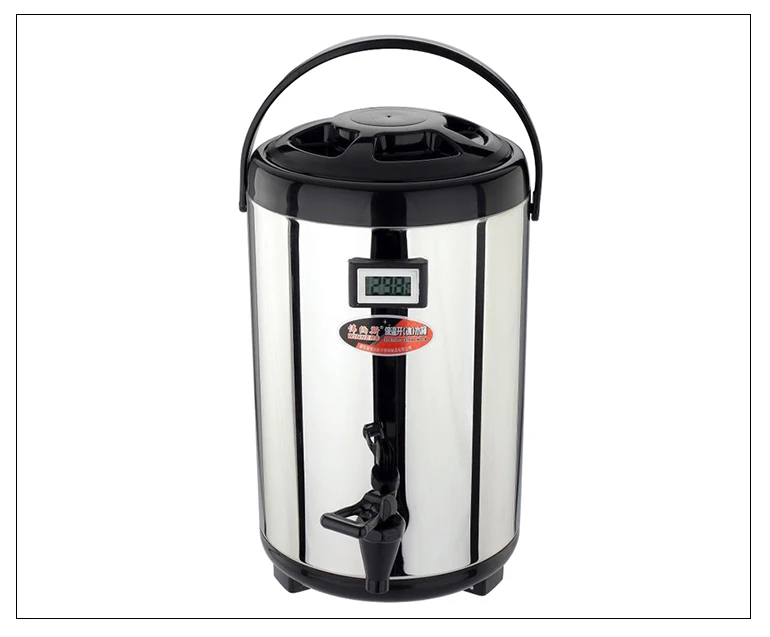 8l Milk Tea Bucket Heat Preservation Barrel With Thermometer Buy Heat