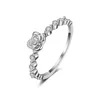 925 Sterling Silver Diamond Ring Women Jewelry Adjustable Knuckle Rings