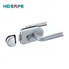 China professional manufacturer aluminum shower door lock for glass door