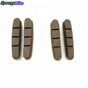 Synergy 2 Packs Brown Cork Brake Pads For 1 Pair Carbon Wheelset