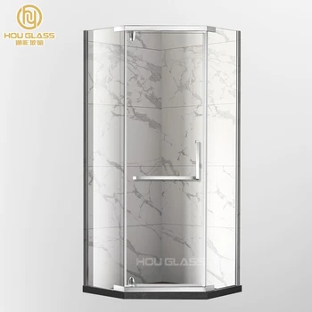 Wall To Wall Mirrors Swing Glass Tub Doors Frameless Shower