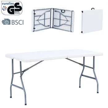 6ft folding table and chairs