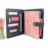 Fashion Business Office Conference Women's Purple PU Leather A5 Meeting Folder