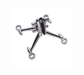 Glass Fin Spider Fitting For Point Fixed Glass Curtain Walls Buy