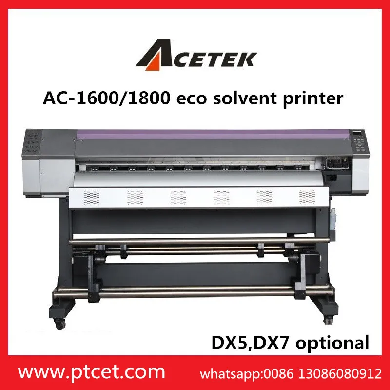 Acetek Ac1800 3.2m 1440dpi Dx5 Head Wide Format Flex Banner Printer