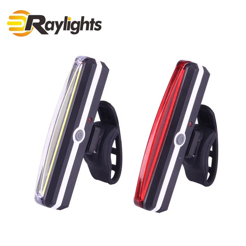 

2266 Mountain Bike Night Ride Bicycle Tail Warning Light USB Charger Safety Light