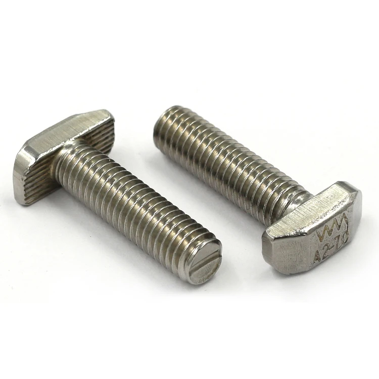 Din186 Stainless Steel T-bolt For Aluminium Profile - Buy T Bolt And ...