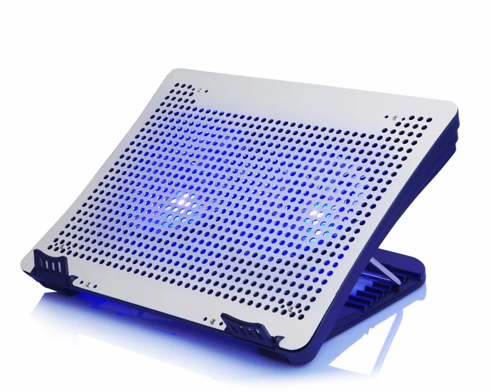 

idock aluminum laptop notebook cooling pad stand 2 fan, N/a