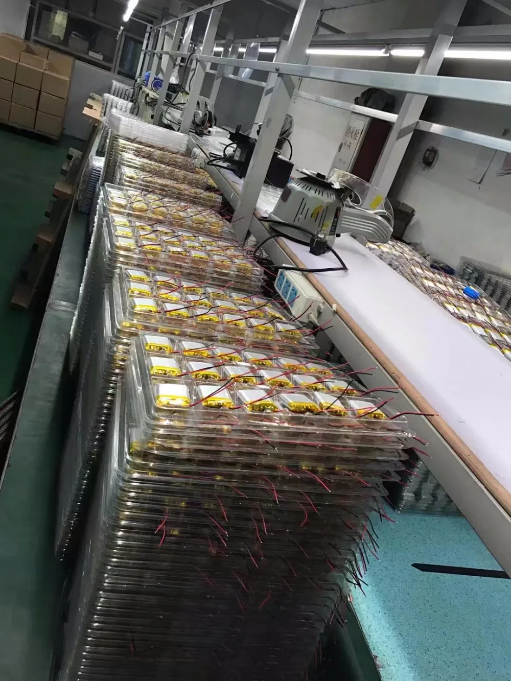 жизнь цикла батареи li-полимера полимера иона лития плотности 3.7v 6500mah 500 раз 7