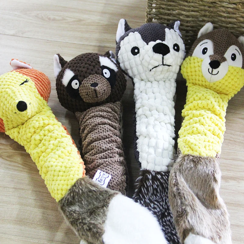 

Factory customized lovely animal shape pet chew toy dog toy for improving molar, Like the picture