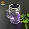 Led On The Mason Jar Strings Lights Apple Window