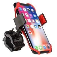

Bike Mobile Holder Bicycle Motorcycle Handlebar Mount Phone Holder Bike CellPhone Holder With Silicone Support