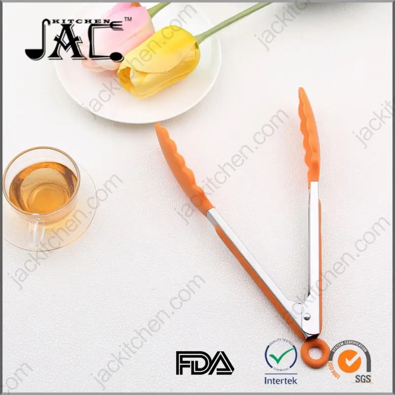 Bulk Stainless Steel Pp Silicone Tong Turner