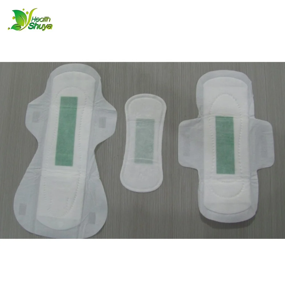 

2019 Hot sale women health customized packing Shuya anion sanitary napkin negative ion