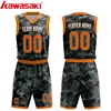 High Quality mesh fabric youth camo basketball practice jersey basketball team uniforms