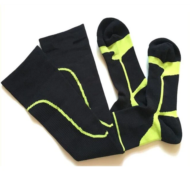 Custom Running Sports Knee High Compression Sock Colorful Compression