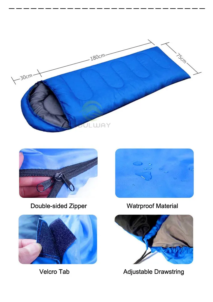 Wholesale Cheap Outdoor 170t Polyester Adult Hollow Fiber Cotton