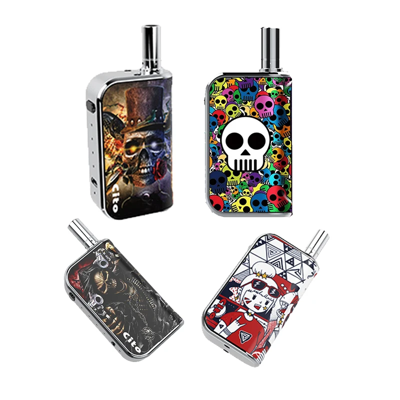 

Smallant High Quality Vapmod hot selling dry herb cbd oil skull cartridge battery preheat imini box mod