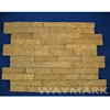 Natural stone yellow grante decorative wall slate stacked shadow stone WP-D55