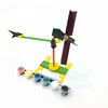 DIY Toy Wooden Anemometer Fun Kids Science Kit Learn