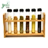 Hand Made Test Tube 12 pcs Spice Rack Wooden Rack
