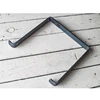 Mailbox Construction Outdoor Chrome Angle Bracket