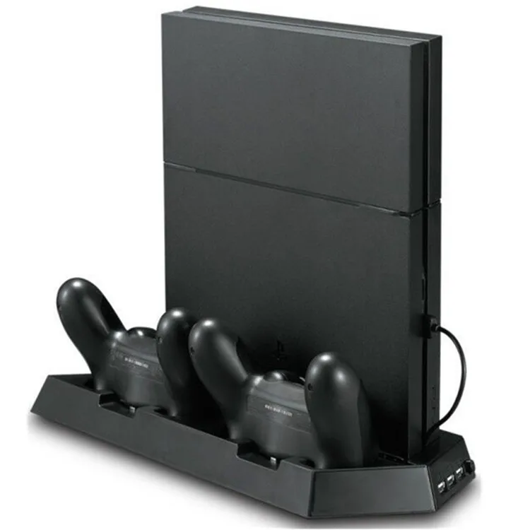 

SYYTECH Vertical Charger Docking Station Charging Stand Base for Playstation 4 PS4 Slim Controller Gaming Accessories