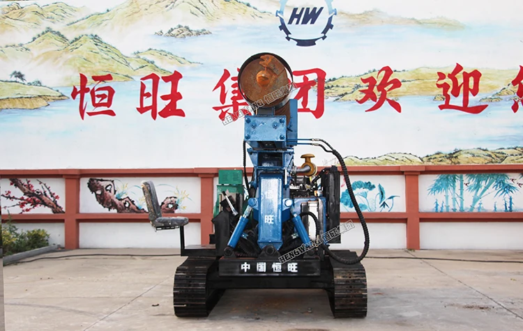 Factory price Long Auger Drill Machine/Wheeled Pile Driver/water well auger drill