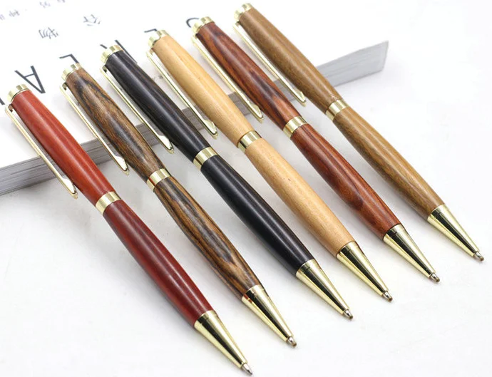 Pen Kits Taiwan Wholesale Wooden Craft Diy Streamlined Pen Making Kits