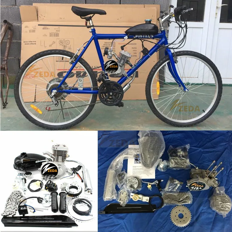 80cc 2 Stroke Single Cylinder Diesel Motor Gas Bike Engine For Bicycle