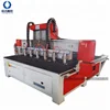 Multi head 8 spindle wood carving machine for sale