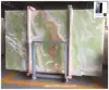 marmol chino barato Translucent green onyx slab onyx green stone wall tiles decoration polished marble table top jade green ony