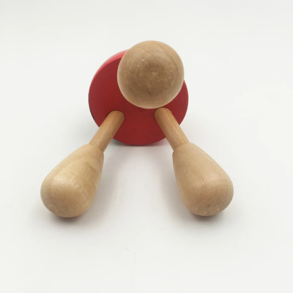 Handmade ladybug shape 3 Leg Mini Wooden body Massager