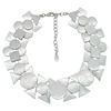 Wholesale american style trending silver jewelry accessories short choker necklace women 2019