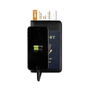 ZHUSE Wallet Power Bank Charger Cable