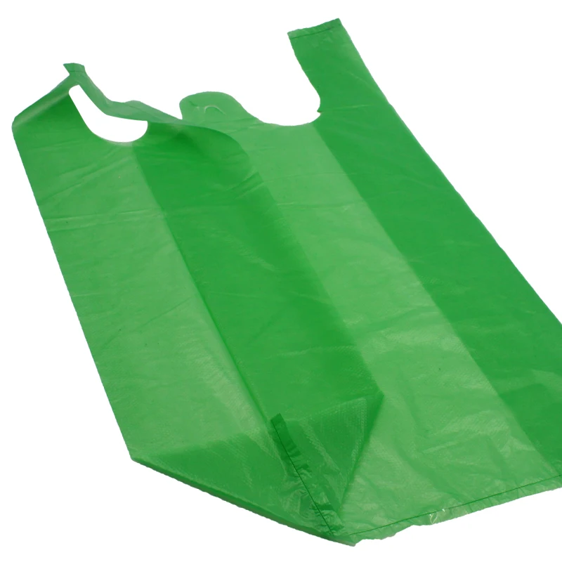 定制可生物降解杂货 ldpe/hdpe 一次性廉价垃圾袋绿色垃圾袋