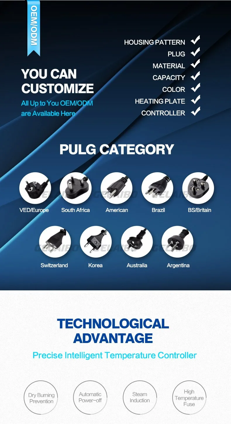 Stainless Steel Water Electric Kettle