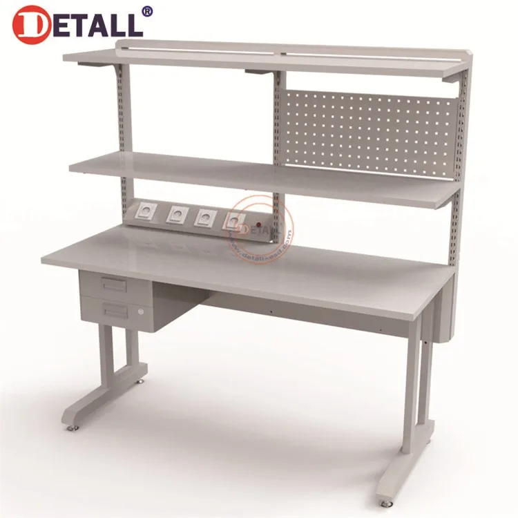 Detall Standard Lab Furniture Heavy Duty Computer Repair Workbench