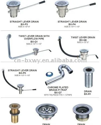
Water Tap Drainer Parts 