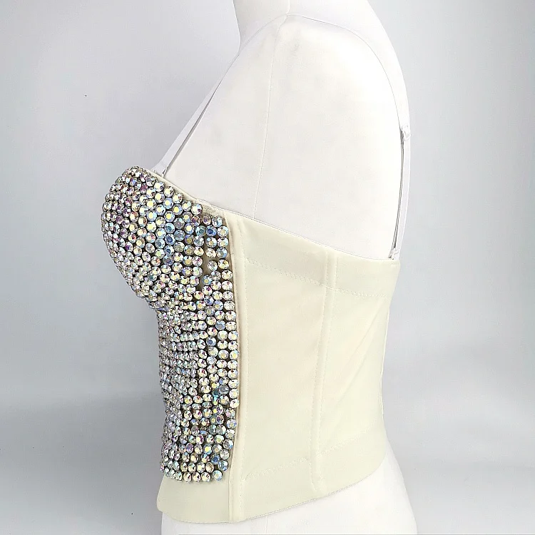 diamond bustier corset