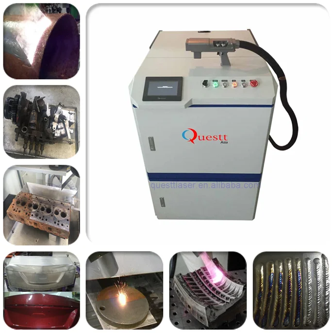 60 W 100 W 200 W 500 W 1000 W Metal Lazer Pas Kaldırma Makinesi Lazer