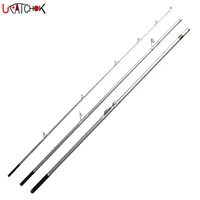 

4.2M KW Guides up to 300g LW 3sections H power fast action surf racing rod beach far shot long casting rod