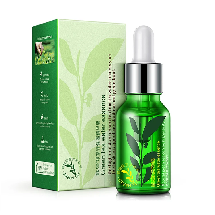 

OEM rorec extract moisturizing essence liquid Skin Care Whitening Nourish Treatment Anti Wrinkle smoothing green tea serum