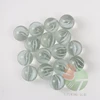 100pcs 16mm white flower colour solid clear glass balls 1.6cm round toy wholesale different color China glass marbles yiwu toys
